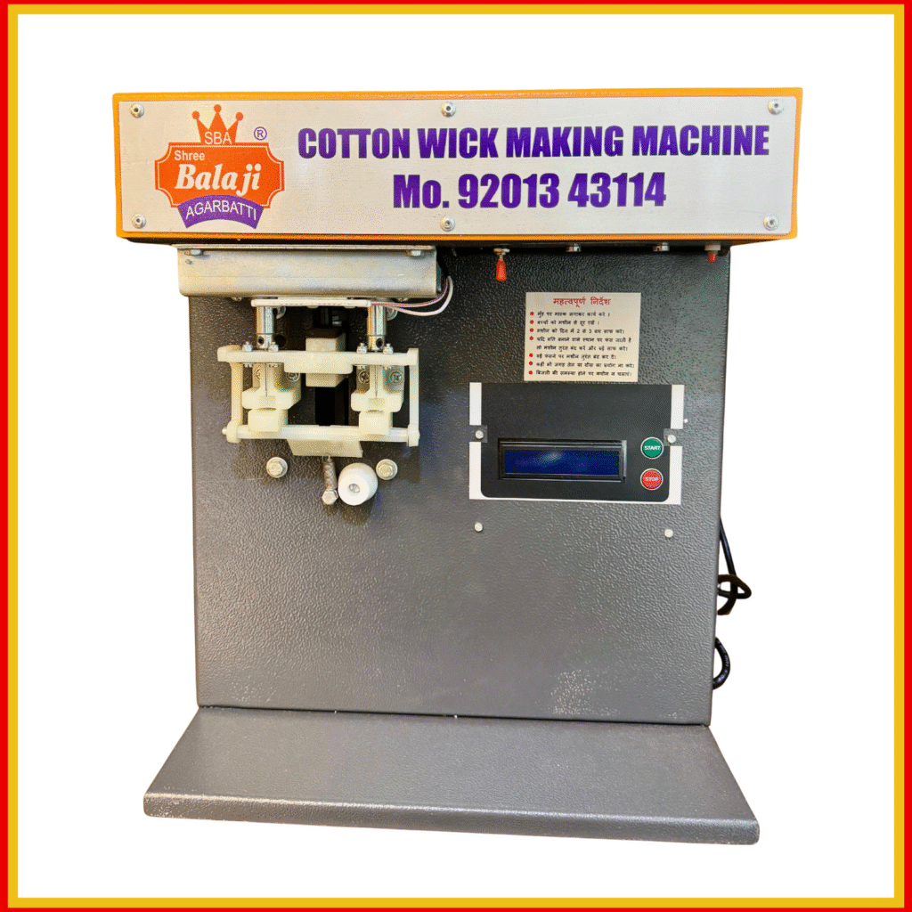 cotton wicks machine