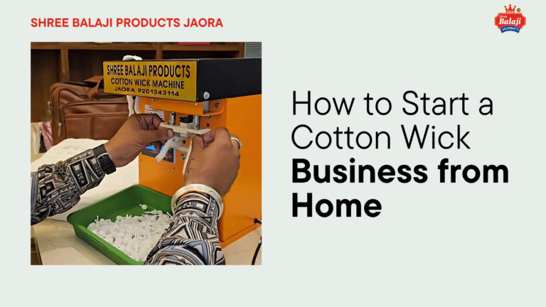 cotton wicks machine