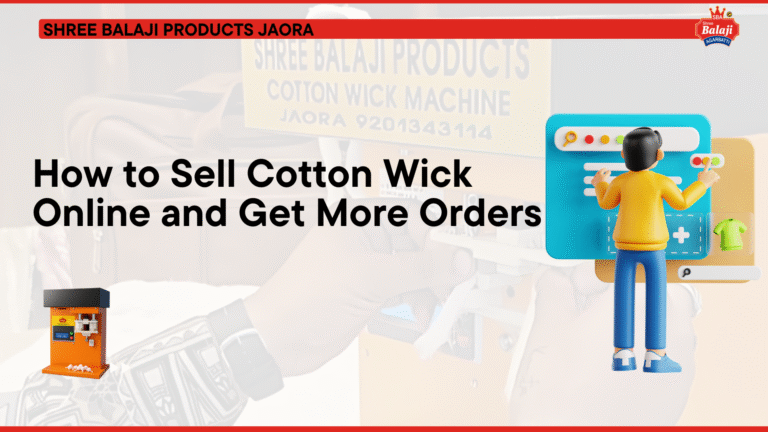 How to Sell Cotton Wick Online