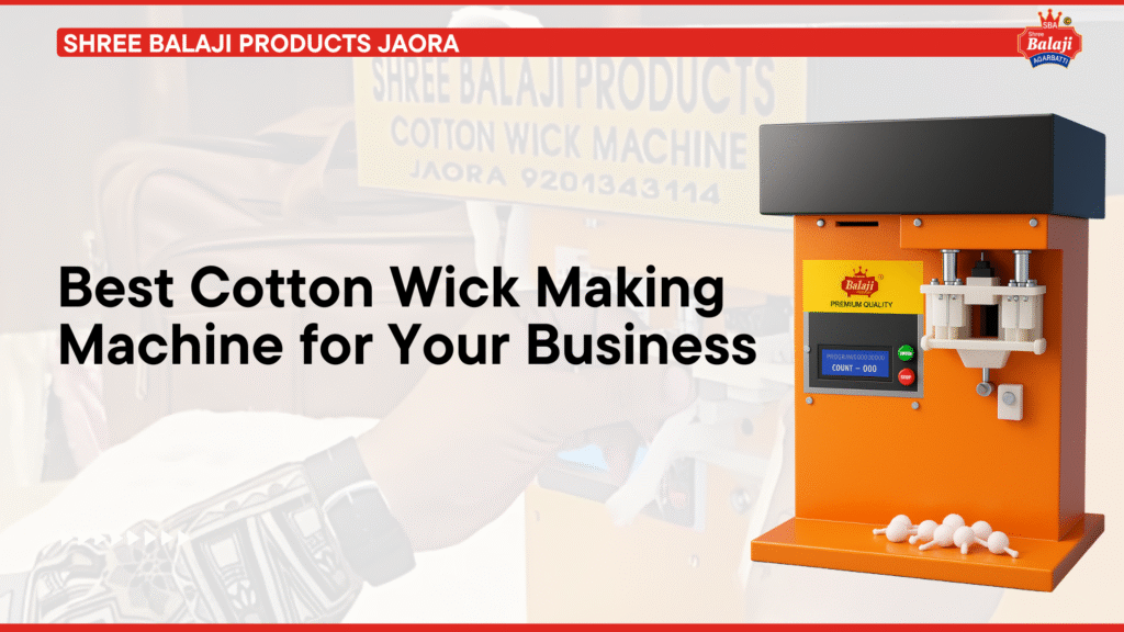 Best Cotton Wick Making Machine